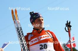 16.03.2008, Holmenkollen, Norway (NOR): Tim Burke (USA) - IBU World Cup biathlon, mass men, Holmenkollen (NOR). www.nordicfocus.com. c Manzoni/NordicFocus. Every downloaded picture is fee-liable.