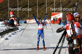 16.03.2008, Holmenkollen, Norway (NOR): Michaela Ponza (ITA) - IBU World Cup biathlon, mass women, Holmenkollen (NOR). www.nordicfocus.com. c Manzoni/NordicFocus. Every downloaded picture is fee-liable.