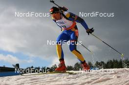 15.03.2008, Holmenkollen, Norway (NOR): Alexei Aidarov (UKR) - IBU World Cup biathlon, pursuit men, Holmenkollen (NOR). www.nordicfocus.com. c Manzoni/NordicFocus. Every downloaded picture is fee-liable.