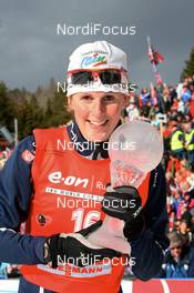 15.03.2008, Holmenkollen, Norway (NOR): Sandrine Bailly (FRA) - IBU World Cup biathlon, pursuit women, Holmenkollen (NOR). www.nordicfocus.com. c Manzoni/NordicFocus. Every downloaded picture is fee-liable.