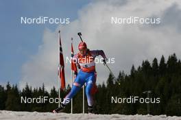 15.03.2008, Holmenkollen, Norway (NOR): Ekaterina Iourieva (RUS) - IBU World Cup biathlon, pursuit women, Holmenkollen (NOR). www.nordicfocus.com. c Manzoni/NordicFocus. Every downloaded picture is fee-liable.