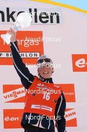15.03.2008, Holmenkollen, Norway (NOR): Sandrine Bailly (FRA) - IBU World Cup biathlon, pursuit women, Holmenkollen (NOR). www.nordicfocus.com. c Manzoni/NordicFocus. Every downloaded picture is fee-liable.
