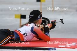 13.03.2008, Holmenkollen, Norway (NOR): Caitlin Compton (USA) - IBU World Cup biathlon, sprint women, Holmenkollen (NOR). www.nordicfocus.com. c Manzoni/NordicFocus. Every downloaded picture is fee-liable.