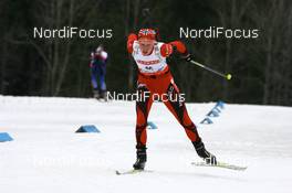 13.03.2008, Holmenkollen, Norway (NOR): Tora Berger (NOR) - IBU World Cup biathlon, sprint women, Holmenkollen (NOR). www.nordicfocus.com. c Manzoni/NordicFocus. Every downloaded picture is fee-liable.
