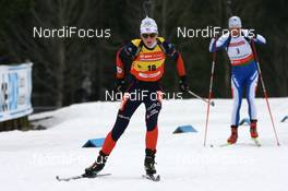 13.03.2008, Holmenkollen, Norway (NOR): Sandrine Bailly (FRA) - IBU World Cup biathlon, sprint women, Holmenkollen (NOR). www.nordicfocus.com. c Manzoni/NordicFocus. Every downloaded picture is fee-liable.