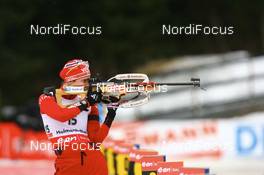 13.03.2008, Holmenkollen, Norway (NOR): Ann Kristin Flatland (NOR) - IBU World Cup biathlon, sprint women, Holmenkollen (NOR). www.nordicfocus.com. c Manzoni/NordicFocus. Every downloaded picture is fee-liable.