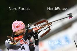 13.03.2008, Holmenkollen, Norway (NOR): Sabrina Buchholz (GER) - IBU World Cup biathlon, sprint women, Holmenkollen (NOR). www.nordicfocus.com. c Manzoni/NordicFocus. Every downloaded picture is fee-liable.