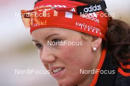 13.03.2008, Holmenkollen, Norway (NOR): Selina Gasparin (SUI) - IBU World Cup biathlon, sprint women, Holmenkollen (NOR). www.nordicfocus.com. c Manzoni/NordicFocus. Every downloaded picture is fee-liable.