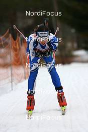 13.03.2008, Holmenkollen, Norway (NOR): Michaela Ponza (ITA) - IBU World Cup biathlon, sprint women, Holmenkollen (NOR). www.nordicfocus.com. c Manzoni/NordicFocus. Every downloaded picture is fee-liable.