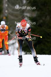13.03.2008, Holmenkollen, Norway (NOR): Kati Wilhelm (GER) - IBU World Cup biathlon, sprint women, Holmenkollen (NOR). www.nordicfocus.com. c Manzoni/NordicFocus. Every downloaded picture is fee-liable.