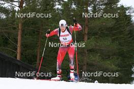 13.03.2008, Holmenkollen, Norway (NOR): Zina Kocher (CAN) - IBU World Cup biathlon, sprint women, Holmenkollen (NOR). www.nordicfocus.com. c Manzoni/NordicFocus. Every downloaded picture is fee-liable.