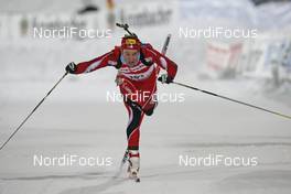 14.02.2008, Oestersund, Sweden (SWE): Christoph Sumann (AUT) - IBU World Championchip of Biathlon, individual men - Oestersund (SWE). www.nordicfocus.com. c Furtner/NordicFocus. Every downloaded picture is fee-liable.