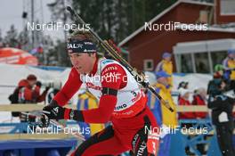 17.02.2008, Oestersund, Sweden (SWE): Emil Hegle Svendsen (NOR)  - IBU World Championchip of Biathlon, mass men - Oestersund (SWE). www.nordicfocus.com. c Hemmersbach/NordicFocus. Every downloaded picture is fee-liable.