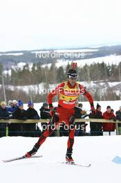 17.02.2008, Oestersund, Sweden (SWE): Ole Einar Bjoerndalen (NOR) - IBU World Championchip of Biathlon, mass men - Oestersund (SWE). www.nordicfocus.com. c Manzoni/NordicFocus. Every downloaded picture is fee-liable.