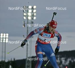 16.02.2008, Oestersund, Sweden (SWE): Ekaterina Iourieva (RUS)  - IBU World Championchip of Biathlon, mass women - Oestersund (SWE). www.nordicfocus.com. c Hemmersbach/NordicFocus. Every downloaded picture is fee-liable.