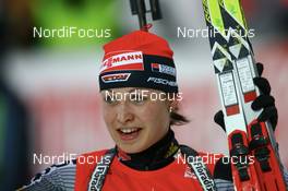 16.02.2008, Oestersund, Sweden (SWE): Magdalena Neuner (GER) - IBU World Championchip of Biathlon, mass women - Oestersund (SWE). www.nordicfocus.com. c Manzoni/NordicFocus. Every downloaded picture is fee-liable.