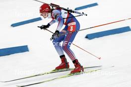 16.02.2008, Oestersund, Sweden (SWE): Albina Akhatova (RUS) - IBU World Championchip of Biathlon, mass women - Oestersund (SWE). www.nordicfocus.com. c Furtner/NordicFocus. Every downloaded picture is fee-liable.