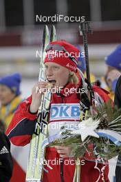 16.02.2008, Oestersund, Sweden (SWE): Tora Berger (NOR) - IBU World Championchip of Biathlon, mass women - Oestersund (SWE). www.nordicfocus.com. c Furtner/NordicFocus. Every downloaded picture is fee-liable.