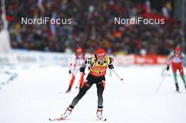 16.02.2008, Oestersund, Sweden (SWE): Andrea Henkel (GER) - IBU World Championchip of Biathlon, mass women - Oestersund (SWE). www.nordicfocus.com. c Manzoni/NordicFocus. Every downloaded picture is fee-liable.