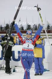 16.02.2008, Oestersund, Sweden (SWE): Ekaterina Iourieva (RUS) - IBU World Championchip of Biathlon, mass women - Oestersund (SWE). www.nordicfocus.com. c Furtner/NordicFocus. Every downloaded picture is fee-liable.