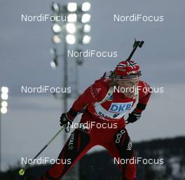 16.02.2008, Oestersund, Sweden (SWE): Tora Berger (NOR)  - IBU World Championchip of Biathlon, mass women - Oestersund (SWE). www.nordicfocus.com. c Hemmersbach/NordicFocus. Every downloaded picture is fee-liable.