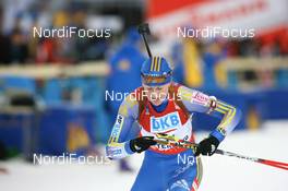 16.02.2008, Oestersund, Sweden (SWE): Helena Jonsson (SWE) - IBU World Championchip of Biathlon, mass women - Oestersund (SWE). www.nordicfocus.com. c Manzoni/NordicFocus. Every downloaded picture is fee-liable.