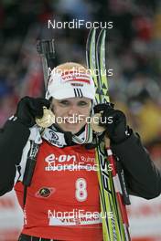 16.02.2008, Oestersund, Sweden (SWE): Magdalena Neuner (GER) - IBU World Championchip of Biathlon, medal shooting - Oestersund (SWE). www.nordicfocus.com. c Furtner/NordicFocus. Every downloaded picture is fee-liable.