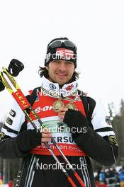 16.02.2008, Oestersund, Sweden (SWE): Alexander Wolf (GER) - IBU World Championchip of Biathlon, medal shooting - Oestersund (SWE). www.nordicfocus.com. c Manzoni/NordicFocus. Every downloaded picture is fee-liable.