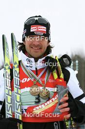 16.02.2008, Oestersund, Sweden (SWE): Alexander Wolf (GER) - IBU World Championchip of Biathlon, medal shooting - Oestersund (SWE). www.nordicfocus.com. c Manzoni/NordicFocus. Every downloaded picture is fee-liable.