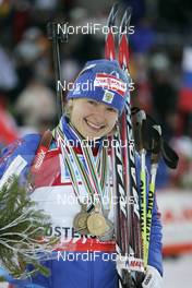 16.02.2008, Oestersund, Sweden (SWE): Ekaterina Iourieva (RUS) - IBU World Championchip of Biathlon, medal shooting - Oestersund (SWE). www.nordicfocus.com. c Furtner/NordicFocus. Every downloaded picture is fee-liable.