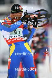 16.02.2008, Oestersund, Sweden (SWE): Alexei Aidarov (UKR) - IBU World Championchip of Biathlon, relay men - Oestersund (SWE). www.nordicfocus.com. c Manzoni/NordicFocus. Every downloaded picture is fee-liable.