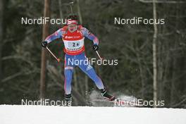 16.02.2008, Oestersund, Sweden (SWE): Maxim Tchoudov (RUS) - IBU World Championchip of Biathlon, relay men - Oestersund (SWE). www.nordicfocus.com. c Furtner/NordicFocus. Every downloaded picture is fee-liable.