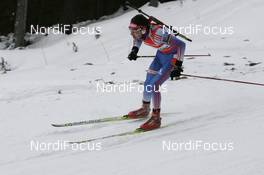 16.02.2008, Oestersund, Sweden (SWE): Nikolay Kruglov (RUS) - IBU World Championchip of Biathlon, relay men - Oestersund (SWE). www.nordicfocus.com. c Furtner/NordicFocus. Every downloaded picture is fee-liable.