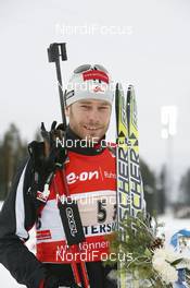 16.02.2008, Oestersund, Sweden (SWE): Daniel Mesotitsch (AUT) - IBU World Championchip of Biathlon, relay men - Oestersund (SWE). www.nordicfocus.com. c Furtner/NordicFocus. Every downloaded picture is fee-liable.
