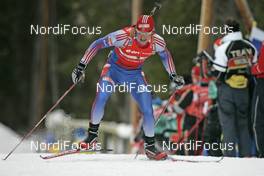 16.02.2008, Oestersund, Sweden (SWE): Dmitri Iarochenko (RUS) - IBU World Championchip of Biathlon, relay men - Oestersund (SWE). www.nordicfocus.com. c Furtner/NordicFocus. Every downloaded picture is fee-liable.
