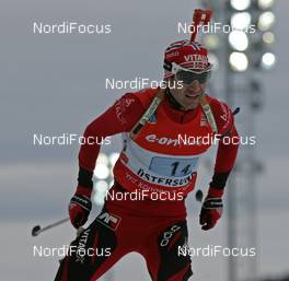 16.02.2008, Oestersund, Sweden (SWE): Ole Einar Bjoerndalen (NOR)  - IBU World Championchip of Biathlon, relay men - Oestersund (SWE). www.nordicfocus.com. c Hemmersbach/NordicFocus. Every downloaded picture is fee-liable.