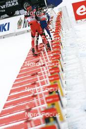 16.02.2008, Oestersund, Sweden (SWE): Simon Hallenbarter (SUI) - IBU World Championchip of Biathlon, relay men - Oestersund (SWE). www.nordicfocus.com. c Manzoni/NordicFocus. Every downloaded picture is fee-liable.