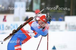 16.02.2008, Oestersund, Sweden (SWE): Dmitri Iarochenko (RUS) - IBU World Championchip of Biathlon, relay men - Oestersund (SWE). www.nordicfocus.com. c Manzoni/NordicFocus. Every downloaded picture is fee-liable.