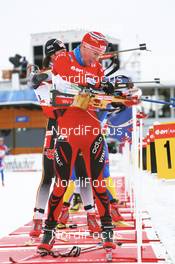16.02.2008, Oestersund, Sweden (SWE): Rune Bratsveen (NOR) - IBU World Championchip of Biathlon, relay men - Oestersund (SWE). www.nordicfocus.com. c Manzoni/NordicFocus. Every downloaded picture is fee-liable.