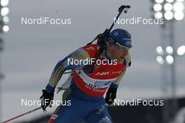 16.02.2008, Oestersund, Sweden (SWE): Carl-Johan Bergman (SWE)  - IBU World Championchip of Biathlon, relay men - Oestersund (SWE). www.nordicfocus.com. c Hemmersbach/NordicFocus. Every downloaded picture is fee-liable.
