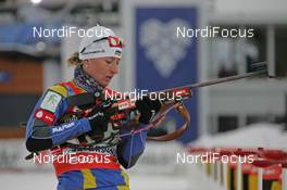 17.02.2008, Oestersund, Sweden (SWE): Vita Semerenko (UKR)  - IBU World Championchip of Biathlon, relay women - Oestersund (SWE). www.nordicfocus.com. c Hemmersbach/NordicFocus. Every downloaded picture is fee-liable.