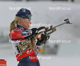 17.02.2008, Oestersund, Sweden (SWE): Haley Johnson (USA) - IBU World Championchip of Biathlon, relay women - Oestersund (SWE). www.nordicfocus.com. c Hemmersbach/NordicFocus. Every downloaded picture is fee-liable.
