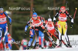 17.02.2008, Oestersund, Sweden (SWE): Martina Glagow (GER) - IBU World Championchip of Biathlon, relay women - Oestersund (SWE). www.nordicfocus.com. c Manzoni/NordicFocus. Every downloaded picture is fee-liable.