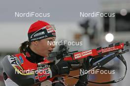17.02.2008, Oestersund, Sweden (SWE): Magdalena Neuner (GER)  - IBU World Championchip of Biathlon, relay women - Oestersund (SWE). www.nordicfocus.com. c Hemmersbach/NordicFocus. Every downloaded picture is fee-liable.