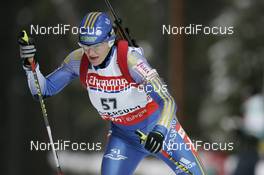 09.02.2008, Oestersund, Sweden (SWE): Anna Carin Olofsson (SWE) - IBU World Championchip of Biathlon, sprint women - Oestersund (SWE). www.nordicfocus.com. c Furtner/NordicFocus. Every downloaded picture is fee-liable.