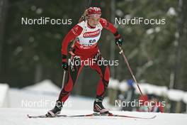 09.02.2008, Oestersund, Sweden (SWE): Ann Kristin Flatland (NOR) - IBU World Championchip of Biathlon, sprint women - Oestersund (SWE). www.nordicfocus.com. c Furtner/NordicFocus. Every downloaded picture is fee-liable.