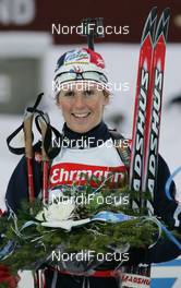09.02.2008, Oestersund, Sweden (SWE): Sandrine Bailly (FRA)  - IBU World Championchip of Biathlon, sprint women - Oestersund (SWE). www.nordicfocus.com. c Hemmersbach/NordicFocus. Every downloaded picture is fee-liable.