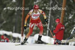 09.02.2008, Oestersund, Sweden (SWE): Chunli Wang (CHN) - IBU World Championchip of Biathlon, sprint women - Oestersund (SWE). www.nordicfocus.com. c Furtner/NordicFocus. Every downloaded picture is fee-liable.