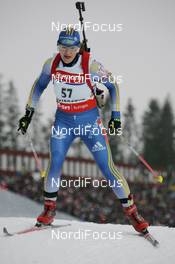 09.02.2008, Oestersund, Sweden (SWE): Anna Carin Olofsson (SWE)  - IBU World Championchip of Biathlon, sprint women - Oestersund (SWE). www.nordicfocus.com. c Hemmersbach/NordicFocus. Every downloaded picture is fee-liable.