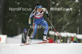 09.02.2008, Oestersund, Sweden (SWE): Sofia Domeij (SWE)  - IBU World Championchip of Biathlon, sprint women - Oestersund (SWE). www.nordicfocus.com. c Furtner/NordicFocus. Every downloaded picture is fee-liable.